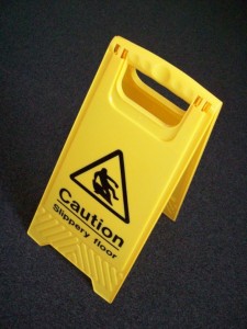 Floor Caution Sign